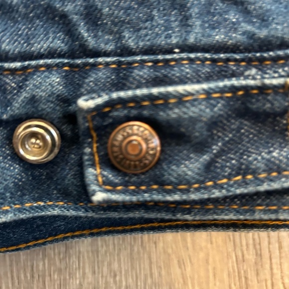 Vintage Levi’s Sherpa Lined Denim Jacket Made in USA 1982 Men’s Size 46r - Picture 8 of 8